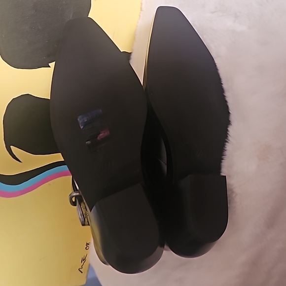 H&M Nwt cowboy boots black sz 7 - Picture 3 of 4